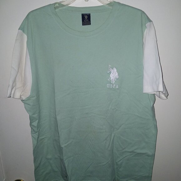 Teal-green Polo Assn. T-shirt - Picture 1 of 3